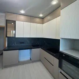 Кухня Тальк Софт Капучино профиль Gola 